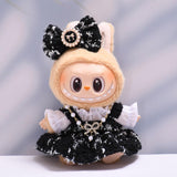 Maxbell 4 Pcs Doll Clothes Set for 5inch or 6inch Pendant Dolls