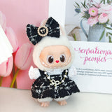 Maxbell 4 Pcs Doll Clothes Set for 5inch or 6inch Pendant Dolls