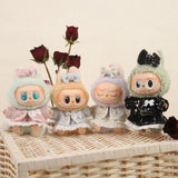 Maxbell 17cm Fashion Doll Clothes Set Stylish Outfits Set for Fans 17cm Pendant Doll