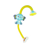 Maxbell Baby Bath Shower Head Elephant Water Sprayer Birthday Gift Child Bathtub Toy Yellow