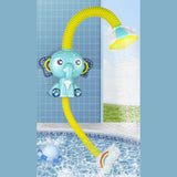 Maxbell Baby Bath Shower Head Elephant Water Sprayer Birthday Gift Child Bathtub Toy Yellow