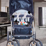 Maxbell Spiral Car Seat Toy Portable Hanging Rattle Toys for Traveling Gifts Newborn Black and White