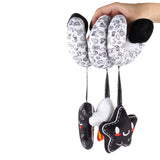 Maxbell Spiral Car Seat Toy Portable Hanging Rattle Toys for Traveling Gifts Newborn Black and White