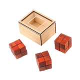 Maxbell Blocks Puzzle Development Educational Wooden Puzzles Box for Boys Girls Kids