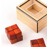 Maxbell Blocks Puzzle Development Educational Wooden Puzzles Box for Boys Girls Kids