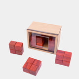 Maxbell Blocks Puzzle Development Educational Wooden Puzzles Box for Boys Girls Kids