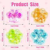 Maxbell 4Pcs Cat Paw Sensory Toys Funny Birthday Gifts Versatile Fidget Squeeze Toys