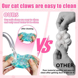 Maxbell 4Pcs Cat Paw Sensory Toys Funny Birthday Gifts Versatile Fidget Squeeze Toys