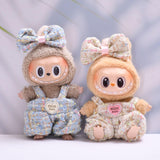 Maxbell 2Pcs Doll Clothes Set Soft for 5.91inch or 6.69inch Pendant Dolls  white