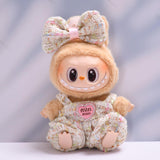 Maxbell 2Pcs Doll Clothes Set Soft for 5.91inch or 6.69inch Pendant Dolls  white