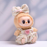 Maxbell 2Pcs Doll Clothes Set Soft for 5.91inch or 6.69inch Pendant Dolls  white