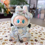 Maxbell 2Pcs Doll Clothes Set Soft for 5.91inch or 6.69inch Pendant Dolls  blue