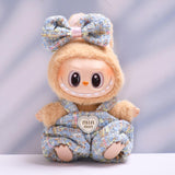 Maxbell 2Pcs Doll Clothes Set Soft for 5.91inch or 6.69inch Pendant Dolls  blue