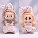 Maxbell 2Pcs Doll Clothes Set Soft for 5.91inch or 6.69inch Pendant Dolls  pink