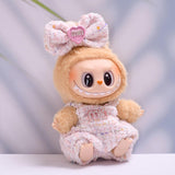 Maxbell 2Pcs Doll Clothes Set Soft for 5.91inch or 6.69inch Pendant Dolls  pink