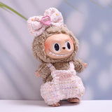 Maxbell 2Pcs Doll Clothes Set Soft for 5.91inch or 6.69inch Pendant Dolls  pink