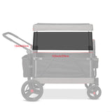 Maxbell Stroller 4 Side Sunshade Net Professional 4 Wheeler Stroller Shade Net Cover 259cmx33cm