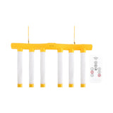 Maxbell Falling Sticks Game Hand Eye Coordination Gift Toy Interactive Reaction Game Yellow