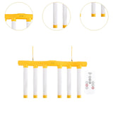 Maxbell Falling Sticks Game Hand Eye Coordination Gift Toy Interactive Reaction Game Yellow