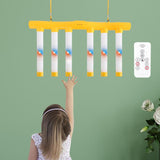 Maxbell Falling Sticks Game Hand Eye Coordination Gift Toy Interactive Reaction Game Yellow