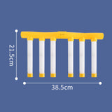 Maxbell Falling Sticks Game Hand Eye Coordination Gift Toy Interactive Reaction Game Yellow