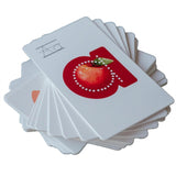 Maxbell Toddlers Flash Cards Fun Alphabet Flashcards for Kindergarten Preschool Kids