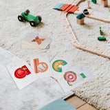 Maxbell Toddlers Flash Cards Fun Alphabet Flashcards for Kindergarten Preschool Kids