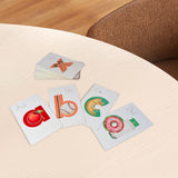 Maxbell Toddlers Flash Cards Fun Alphabet Flashcards for Kindergarten Preschool Kids