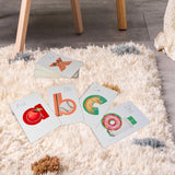 Maxbell Toddlers Flash Cards Fun Alphabet Flashcards for Kindergarten Preschool Kids