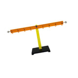 Maxbell Lever Balance Scale and Support Physics Teaching Leverage Ruler with Bracket