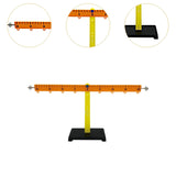 Maxbell Lever Balance Scale and Support Physics Teaching Leverage Ruler with Bracket