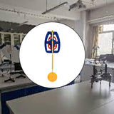 Maxbell Mechanical Pendulum Clock Model Simulation Gear Clock for Boys Children Kids