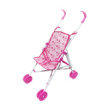 Maxbell Child Game House Cart Gift Simulation Pushchair Toy for Ages 1 2 3 Years Old A