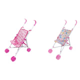 Maxbell Child Game House Cart Gift Simulation Pushchair Toy for Ages 1 2 3 Years Old A