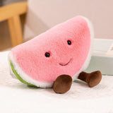 Maxbell Plush Fruit Toy Cute Soft Fruit Series Plush Doll for Adults Boys Girls Kids 22cm Watermelon