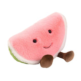 Maxbell Plush Fruit Toy Cute Soft Fruit Series Plush Doll for Adults Boys Girls Kids 22cm Watermelon