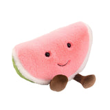Maxbell Plush Fruit Toy Cute Soft Fruit Series Plush Doll for Adults Boys Girls Kids 22cm Watermelon