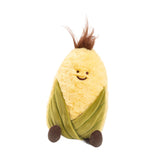 Maxbell Plush Fruit Toy Cute Soft Fruit Series Plush Doll for Adults Boys Girls Kids 27cm Corn