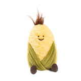 Maxbell Plush Fruit Toy Cute Soft Fruit Series Plush Doll for Adults Boys Girls Kids 27cm Corn