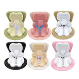 Maxbell Car Seat for Dolls Handcraft Stand Car Vent Clip for Automobile Gift Vehicle Black