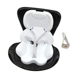 Maxbell Car Seat for Dolls Handcraft Stand Car Vent Clip for Automobile Gift Vehicle Black