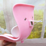 Maxbell Car Seat for Dolls Handcraft Stand Car Vent Clip for Automobile Gift Vehicle Light Pink