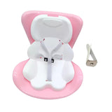 Maxbell Car Seat for Dolls Handcraft Stand Car Vent Clip for Automobile Gift Vehicle Light Pink