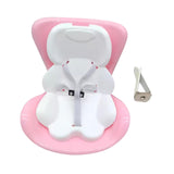 Maxbell Car Seat for Dolls Handcraft Stand Car Vent Clip for Automobile Gift Vehicle Light Pink
