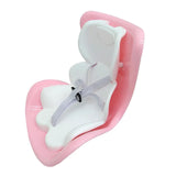 Maxbell Car Seat for Dolls Handcraft Stand Car Vent Clip for Automobile Gift Vehicle Light Pink