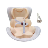 Maxbell Car Seat for Dolls Handcraft Stand Car Vent Clip for Automobile Gift Vehicle Beige