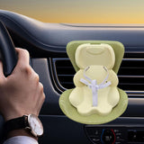 Maxbell Car Seat for Dolls Handcraft Stand Car Vent Clip for Automobile Gift Vehicle Green