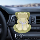 Maxbell Car Seat for Dolls Handcraft Stand Car Vent Clip for Automobile Gift Vehicle Green