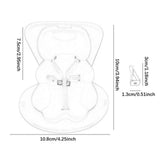 Maxbell Car Seat for Dolls Handcraft Stand Car Vent Clip for Automobile Gift Vehicle Pink