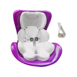 Maxbell Car Seat for Dolls Handcraft Stand Car Vent Clip for Automobile Gift Vehicle Purple